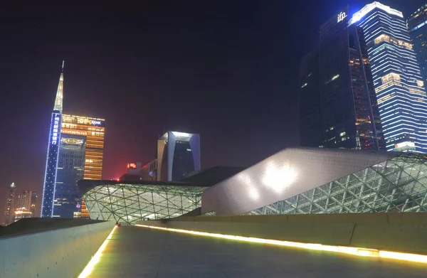 Arquitectura contemporánea de Guangzhou Opera House Guangzhou China —  Fotos de Stock