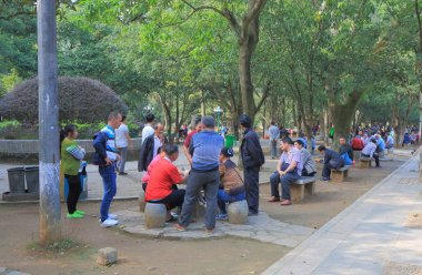 Yangshou park Yangshou Çin