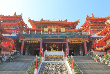 Chi Ming Sarayı Lotus gölet Kaohsiung Tayvan