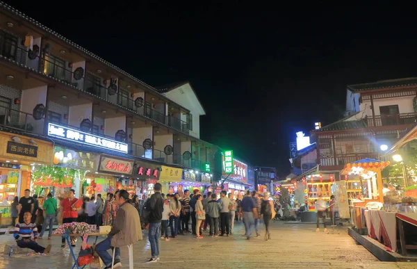 Batı sokak Yangshou Çin — Stok fotoğraf