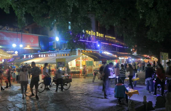 Oeste calle Yangshou China — Foto de Stock