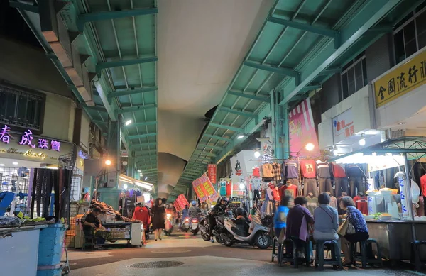 Nanhua street market Kaohsiung Taiwan — Stock Photo, Image