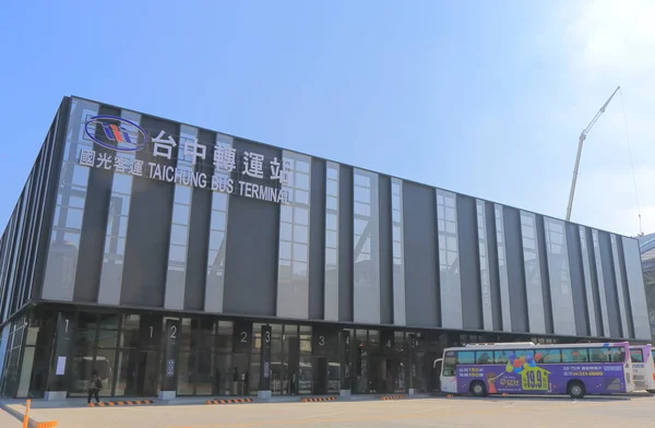 Terminal de autobuses Taichung Taiwán —  Fotos de Stock