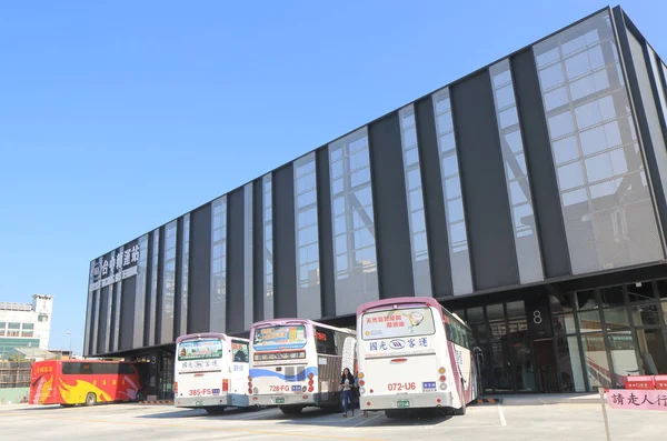 Taichung terminal de ônibus Taiwan — Fotografia de Stock