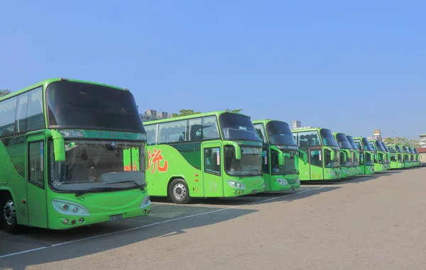 Ubus long distance bus Taichung Taiwan — Stock Photo, Image