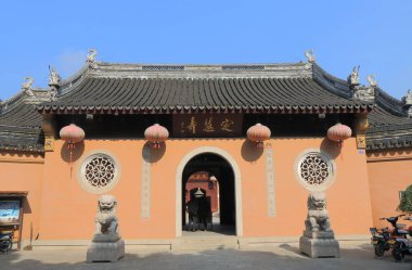 Ding Hui Tapınağı Suzhou Çin