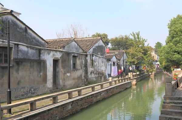 Pingjiang historycznych ulic gród Suzhou, Chiny — Zdjęcie stockowe
