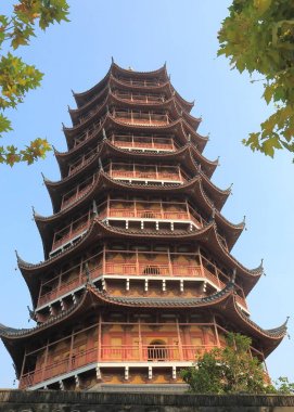 Kuzey Tapınağı pagoda Suzhou Çin