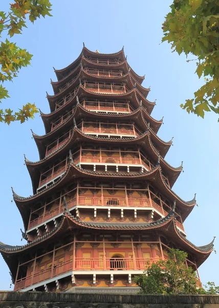 Temple nord pagode Suzhou Chine — Photo