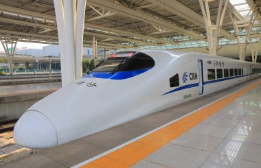 Yüksek hızlı tren Crh Shanghai Çin
