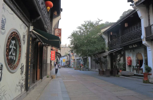 Цин Хэ Фан историческая улица Ханчжоу Китай — стоковое фото