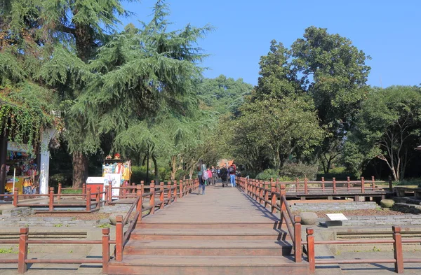 Zhongshan Park West lago Hangzhou China — Foto de Stock