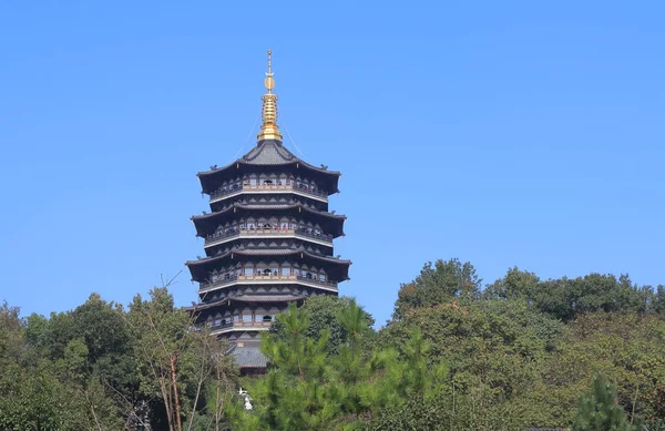 Leifeng Pagoda Hangzhou China — Zdjęcie stockowe