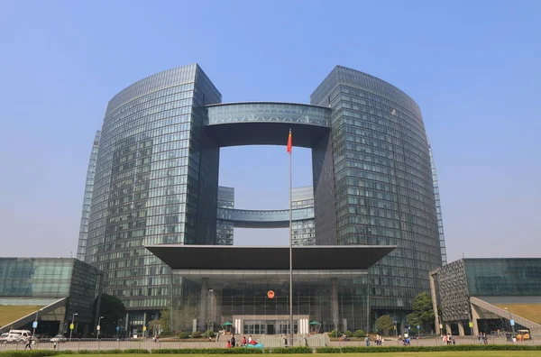 Hangzhou City hall občané Center Hangzhou Čína — Stock fotografie