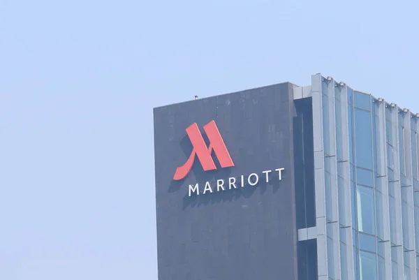 Marriott Hotel boende företaget — Stockfoto