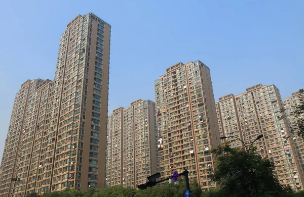 Appartamento residenziale densità urbana Hangzhou Cina — Foto Stock