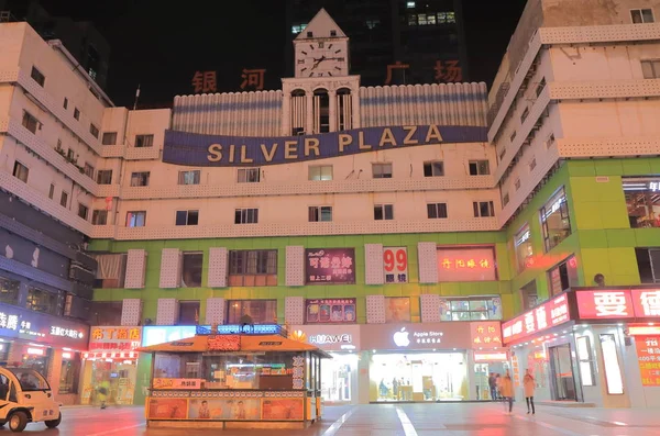 Shilu pedestrian shopping street cityscape Suzhou China — Stock Photo, Image