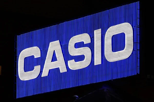 Casio azienda giapponese di elettronica Giappone — Foto Stock