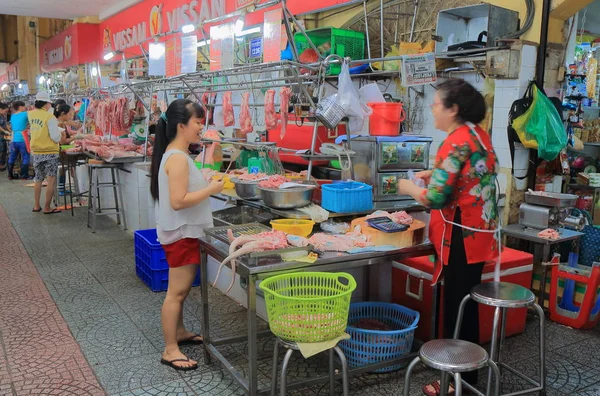 ベンタン市場ホーチミン市サイゴンベトナム — ストック写真
