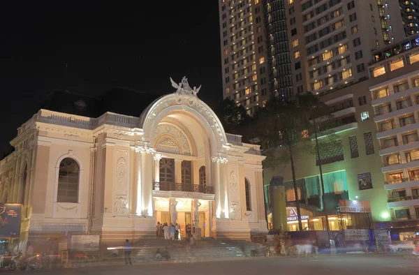 Saigon Opera House Dong Khoi street in Ho Chi Minh City Vietnam. — Stock Photo, Image