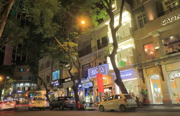 Dong Khoi winkelstraat Ho Chi Minh City Saigon Vietnam — Stockfoto