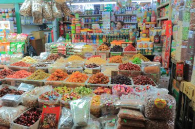 Binh Tay pazarı Çin Mahallesi Ho Chi Minh Şehir Saigonu Vietnam