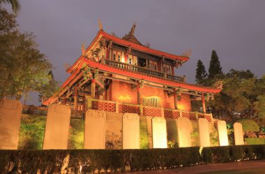 Chihkan Kulesi Tainan Tayvan tarihi mimarisi