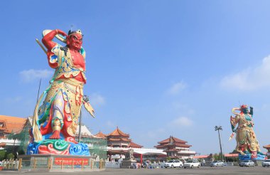 Ortodoks Luerhmen Sheng Mu Miao Tapınağı Tainan Tayvan