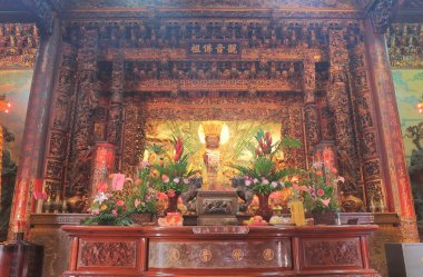 Luermen Tianhou Matsu Tapınağı Tainan Tayvan