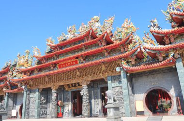 Luermen Tianhou Matsu Tapınağı Tainan Tayvan
