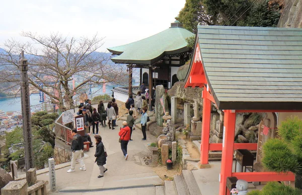 Paisaje urbano Onomichi en Hiroshima Japón — Foto de Stock