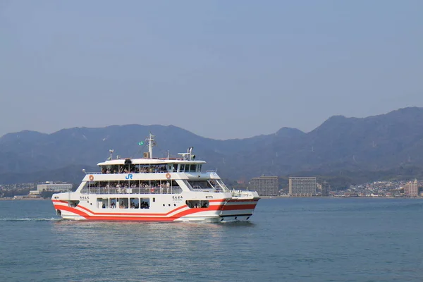 Ferry Miyajima Hiroshima Japón — Foto de Stock