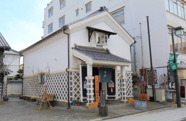 Tarihsel sokak Matsumoto Nagano Japonya