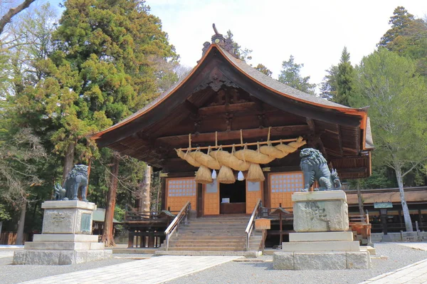 诹访寺日本长野 — 图库照片