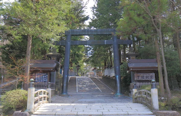 Sanctuaire Suwa Taisha Nagano Japon — Photo