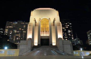 Anzak Savaş Anıtı Hyde park Sydney Avustralya