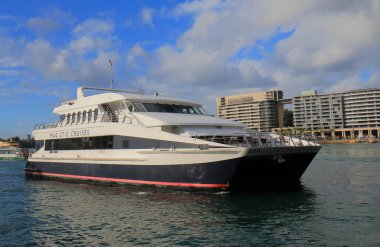 Sydney harbour Avustralya mavi yolculuk