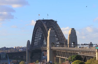 Harbour Köprüsü Sydney harbour cityscape Sydney Australia