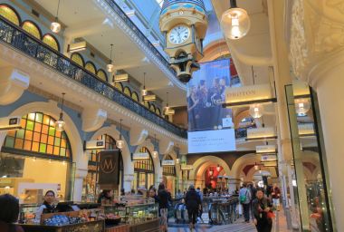 Kraliçe Victoria alışveriş Sydney Australia bina