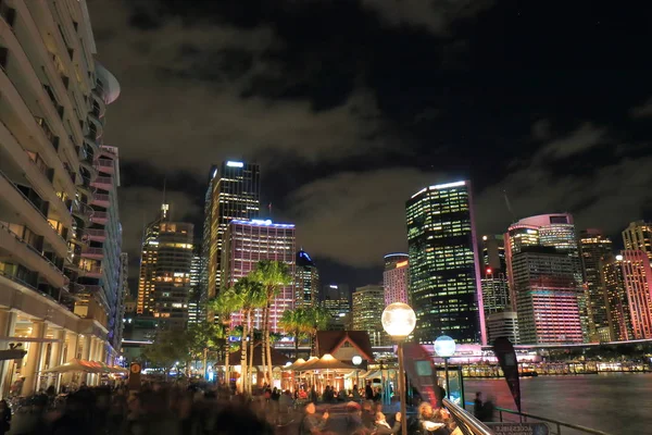 Circular Quay cityscape centro Sydney Austrália — Fotografia de Stock