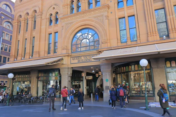 Kraliçe Victoria alışveriş Sydney Australia bina — Stok fotoğraf