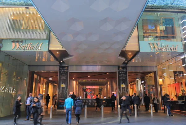 Obchodní dům Westfield shopping Sydney Austrálie — Stock fotografie