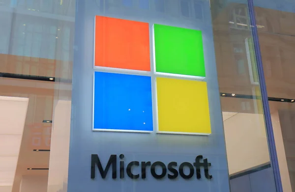 Microsoft store Sydney Australia — Stock Photo, Image