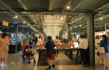 Kırmızı tuğla ambar Yokohama Japonya