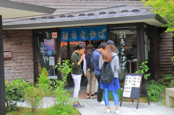 Gatumarknad Wajima Ishukawa Japan — Stockfoto