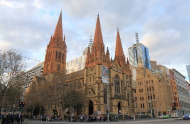 St Paul Katedrali Melbourne Avustralya 