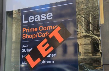 Gayrimenkul kira işaret Avustralya 