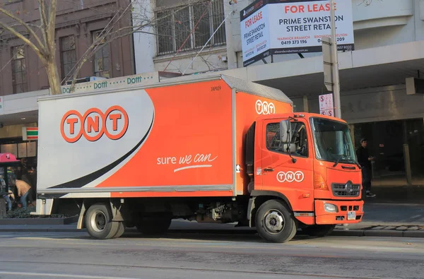 TNT logistic delivery track Australia — Stock Photo, Image