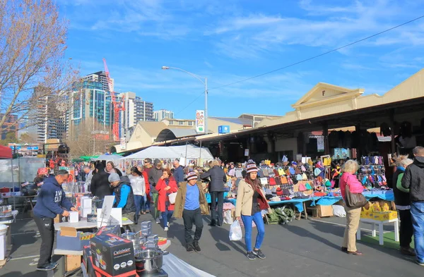 Kraliçe Victoria Pazar Melbourne Avustralya — Stok fotoğraf