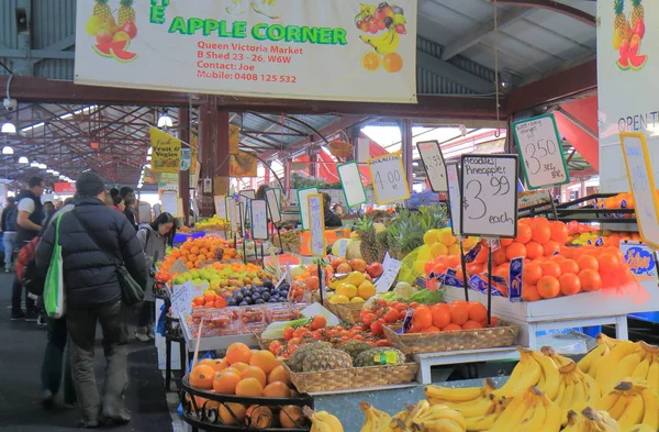 Queen Victoria Market de Melbourne Australia —  Fotos de Stock